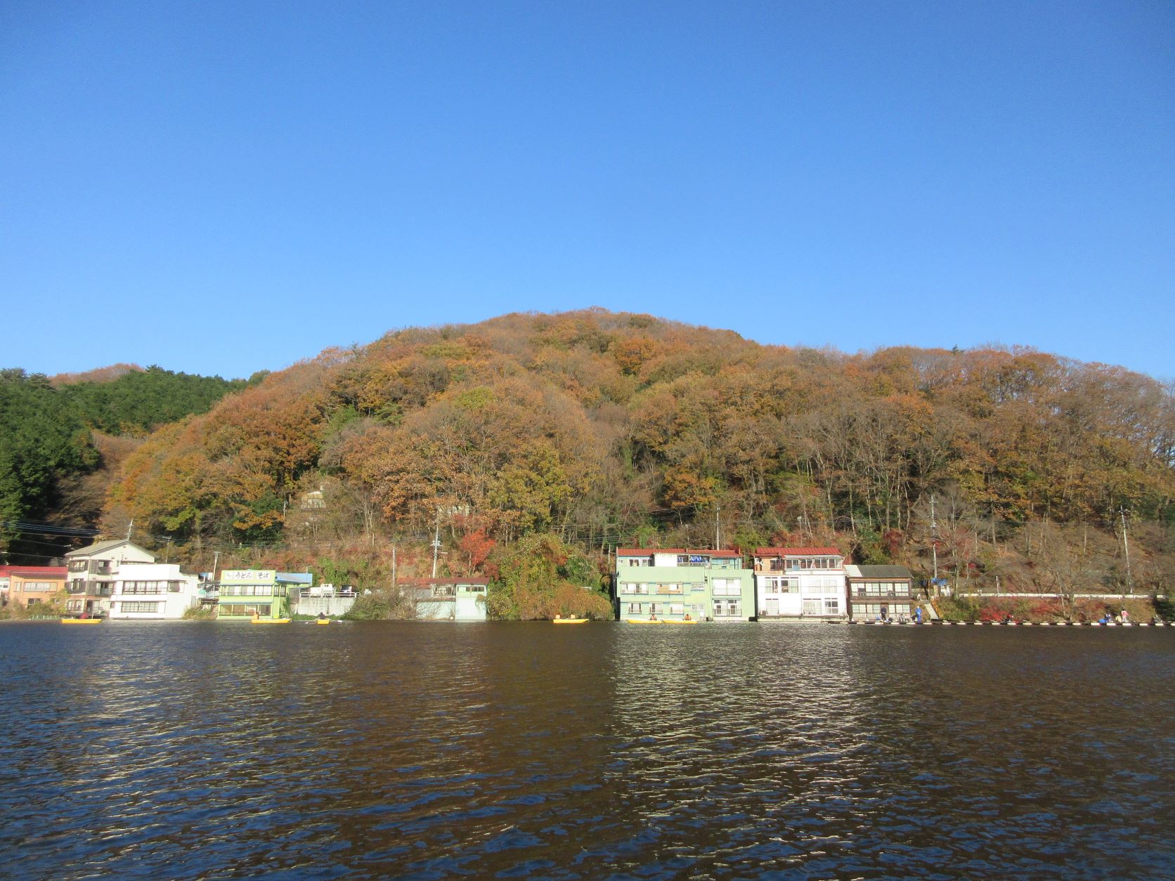 円良田湖ワカサギ釣り