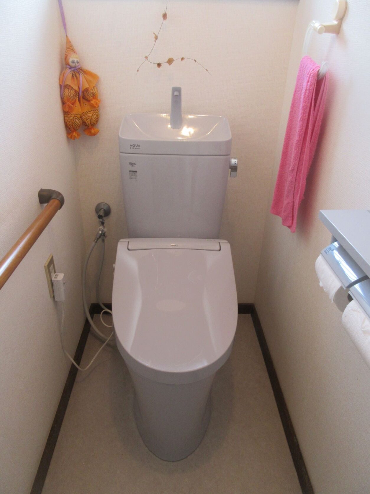 ２日連荘のトイレ改修工事
