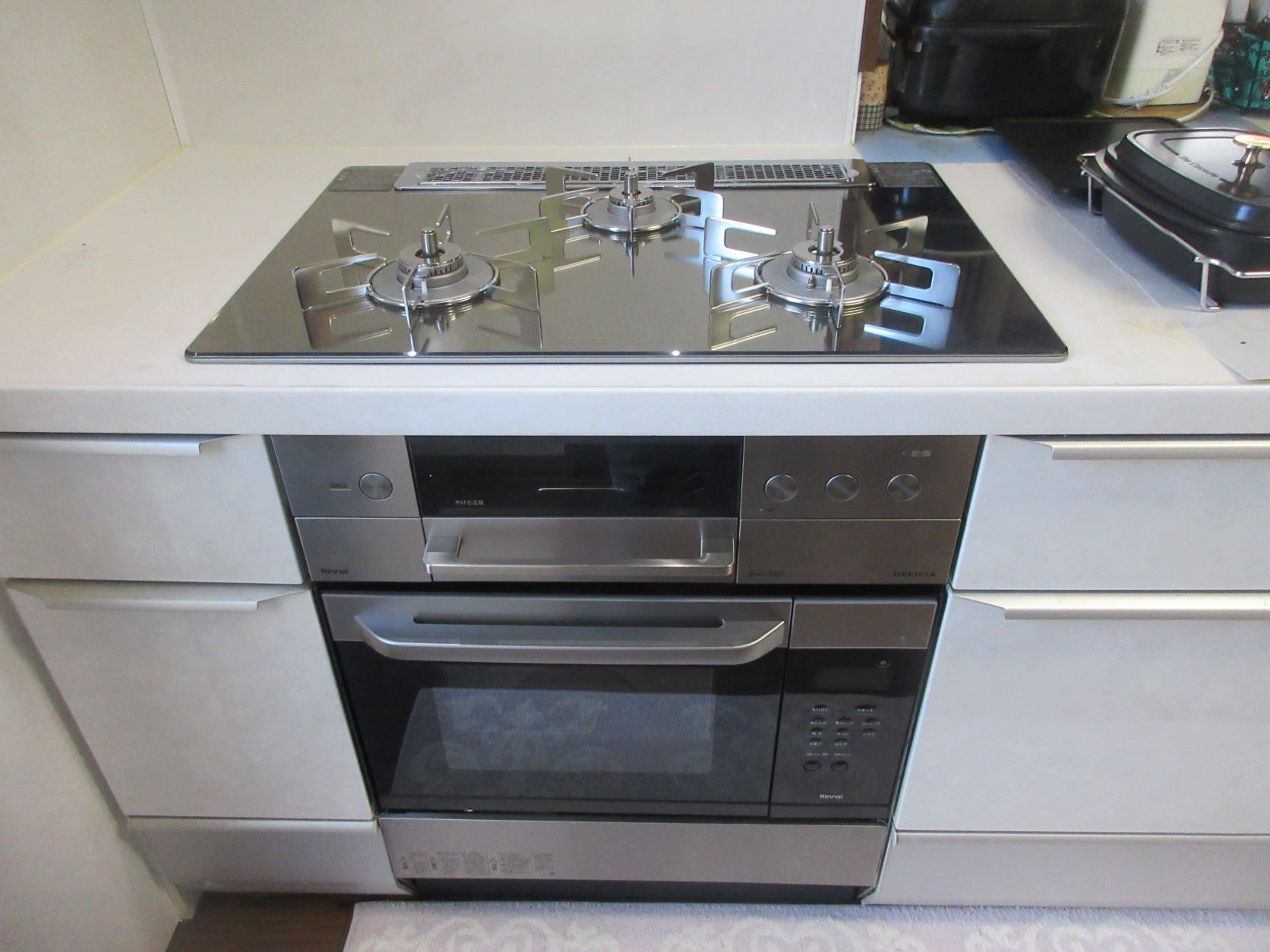 電子コンベック＆ビルトインコンロ入替工事