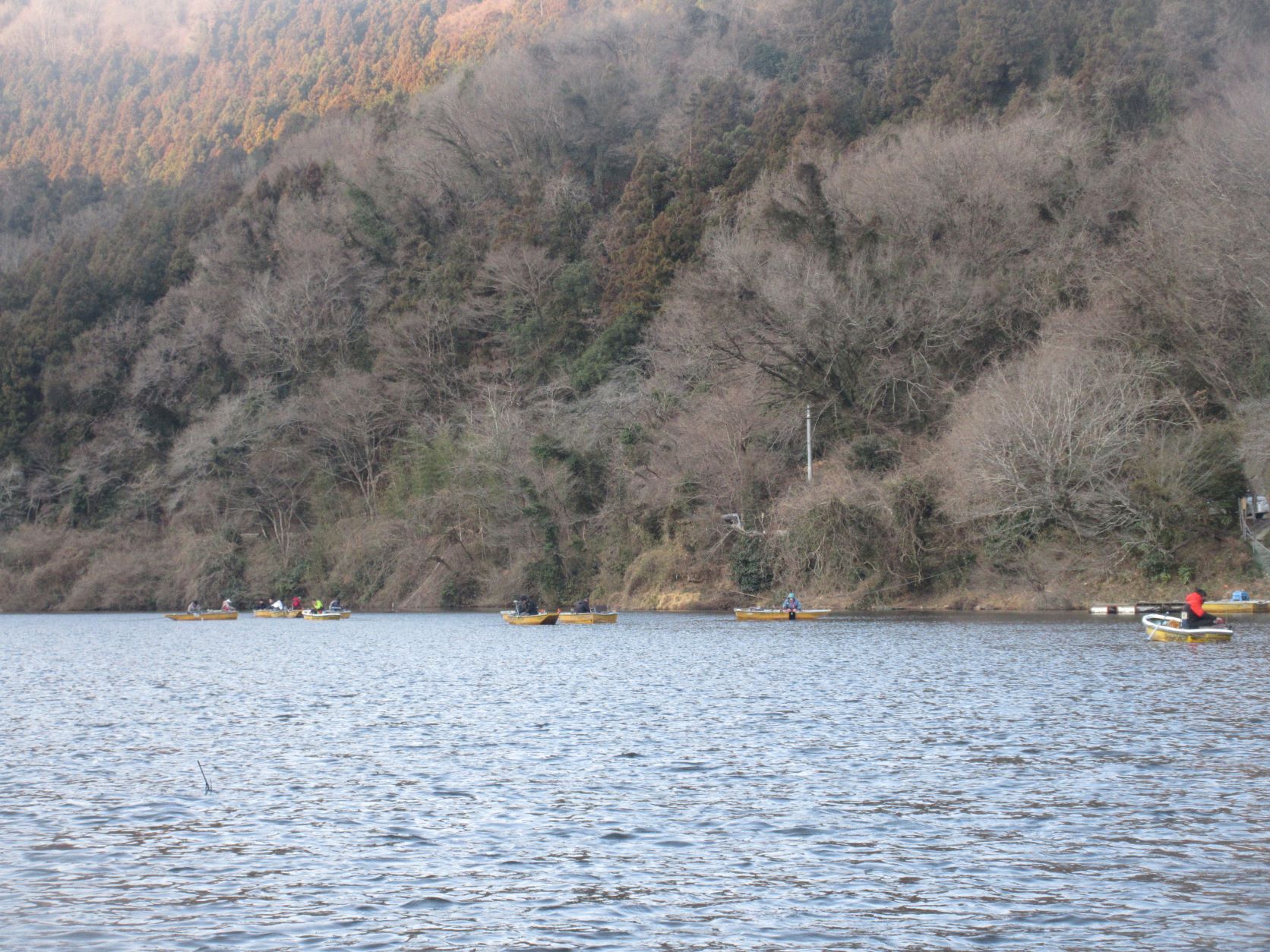 今シーズンラストの間瀬湖でワカサギと遊ぶ♬